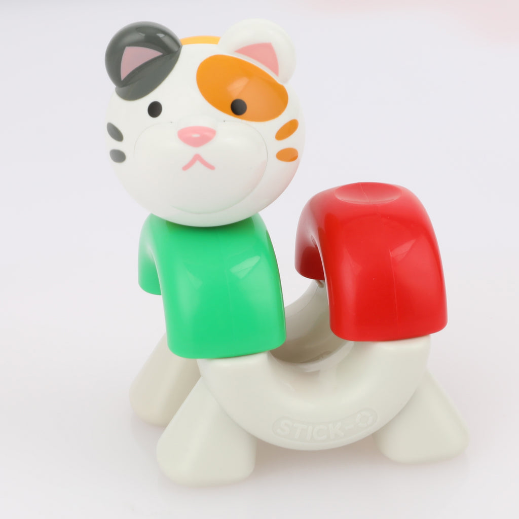 Stick-O PeekABoo Dog & Cat Set