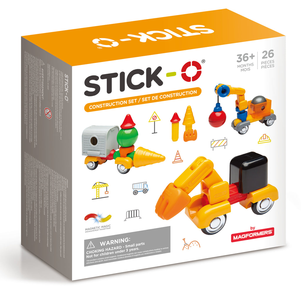 Stick-O Construction Set 26-Piece SALE