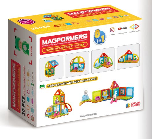 Magformers Cube House Frog (Sale)