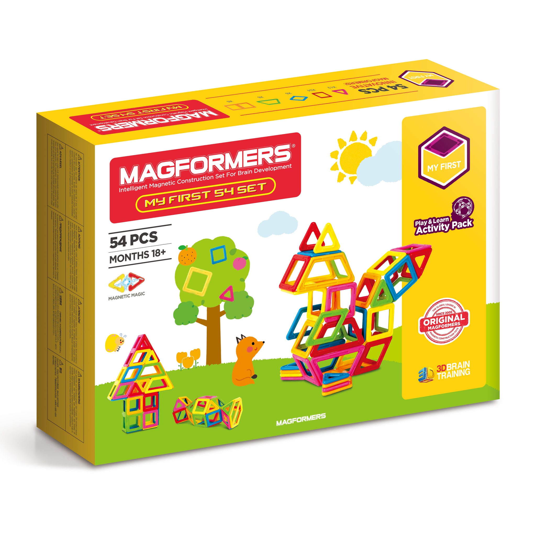 Magformers Transform Set 54 Pcs. retailer Like New