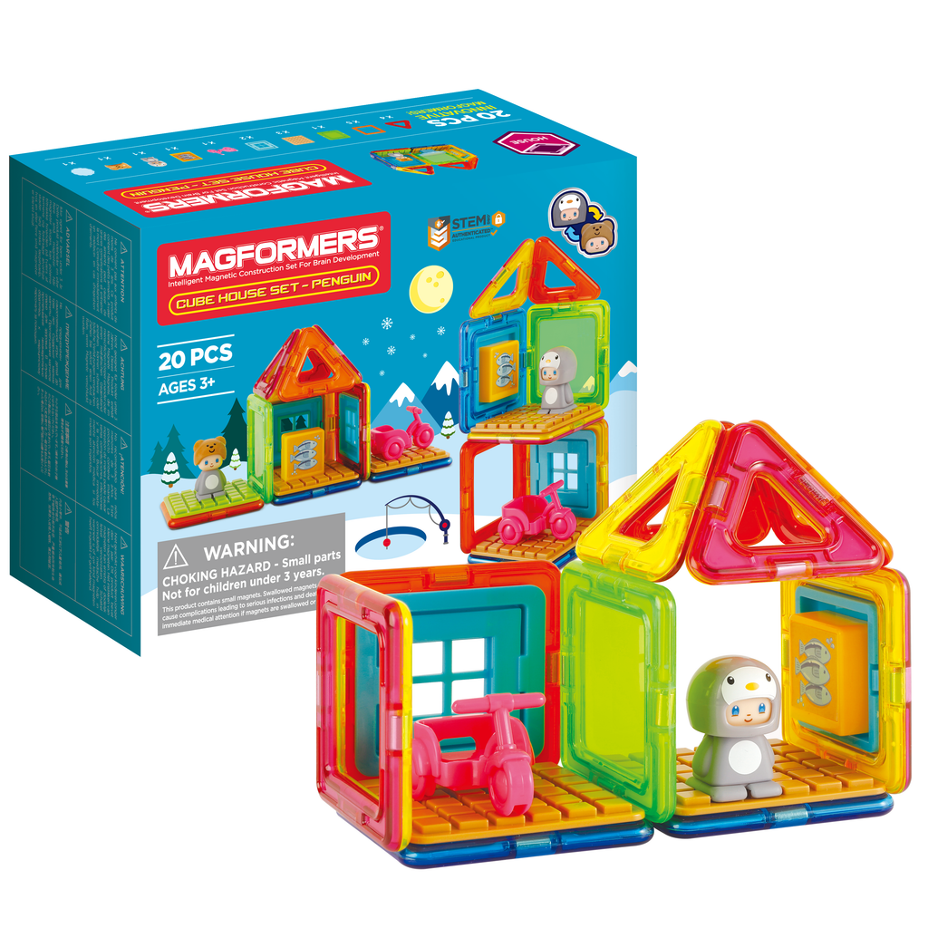 Magformers Cube House Penguin