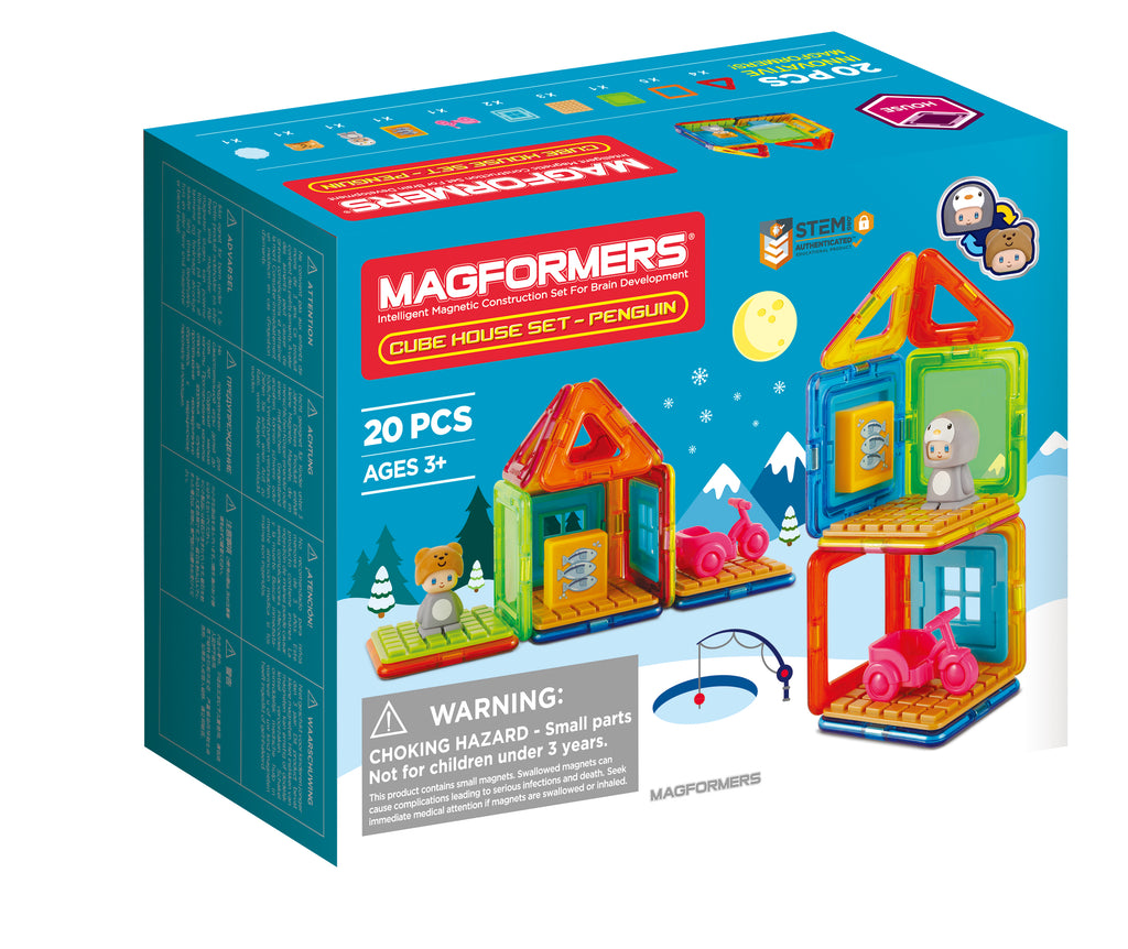 Magformers Cube House Penguin
