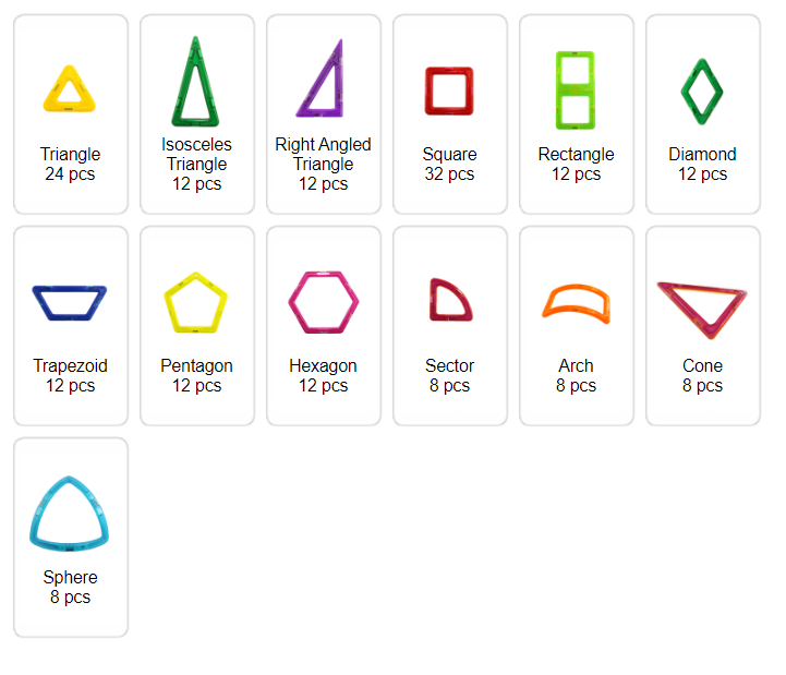 Magformers shapes sales