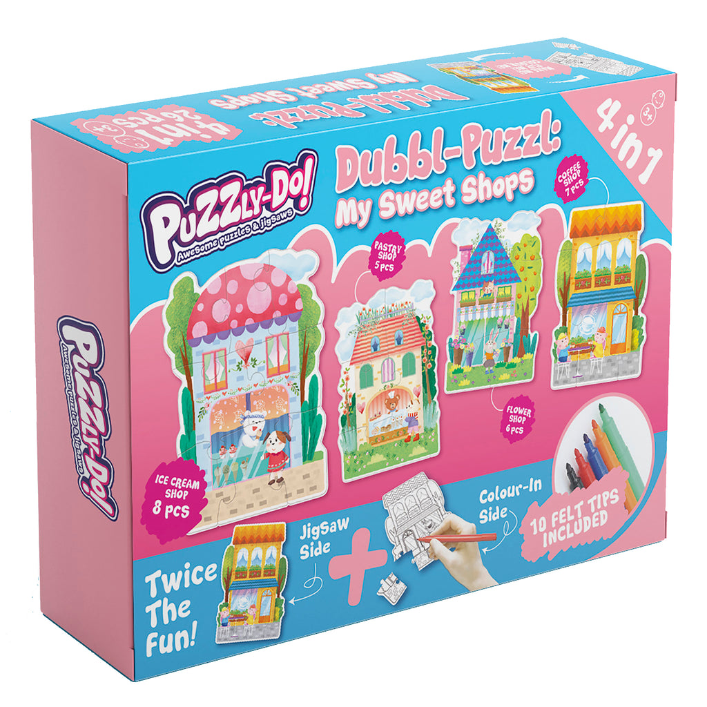 Puzzly-Do! My Sweet Shops Dubbl-Puzzl